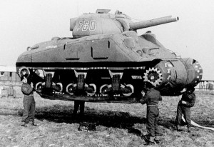 Tanque inflável da 2ª Guerra Mundial