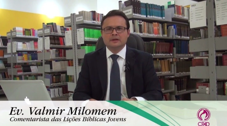 Entrevista com o escritor Valmir Milomen sobre a lição de Jovens deste trimestre!