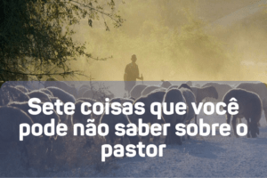Sete coisas que você pode não saber sobre o pastor