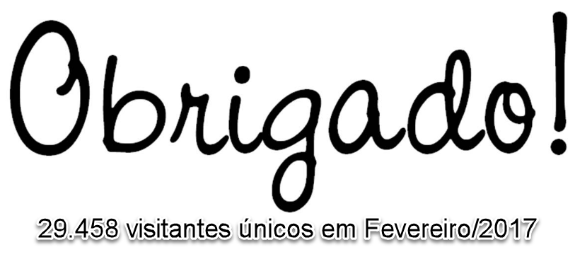É preciso agradecer. De novo!