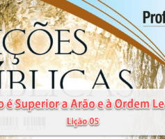 Cristo é Superior a Arão e à Ordem Levítica – Subsídio para EBD – 5ª Lição
