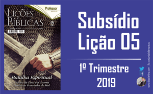 Um Inimigo que precisa ser resistido - Lição 5