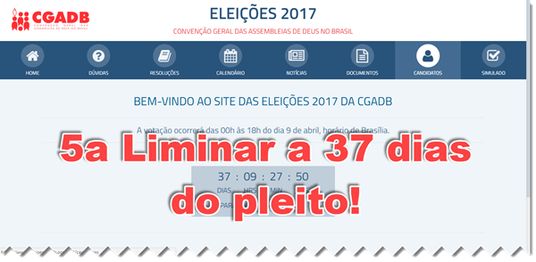 Quinta liminar deferida no pleito da CGADB envolve a SCYTL!