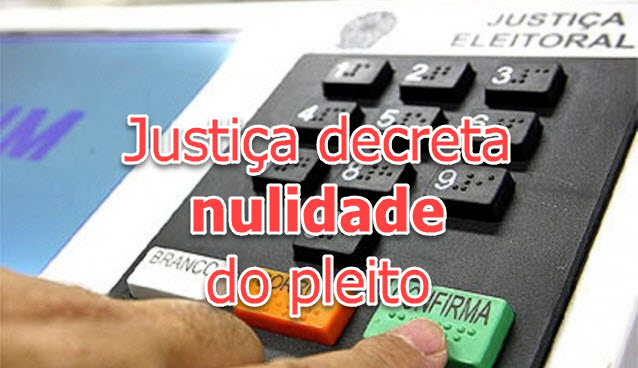 Justiça do Rio de Janeiro decreta nulidade da eleição!